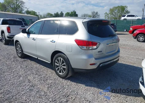 2014 Nissan Pathfinder S из США, поврежденный, VIN 5N1AR2MN0EC631828